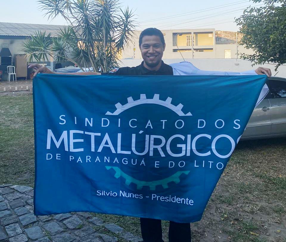 O presidente reeleito, Silvio Martins Nunes